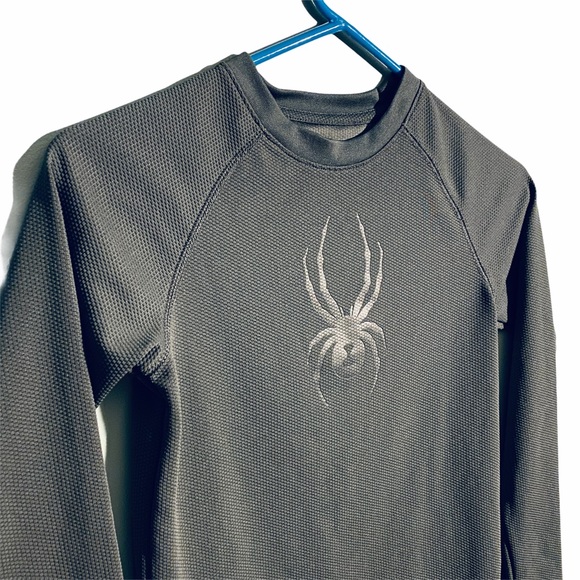 SPYDER Boy’s Moisture Wicking Long Sleeve SM 8 - Picture 3 of 9